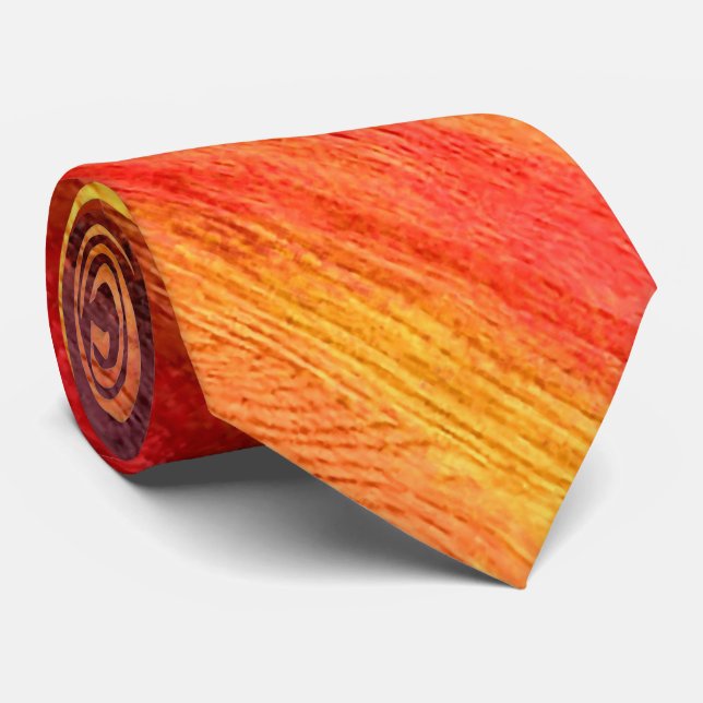 Colorful Modern Wood Grain Background #41 Tie (Rolled)
