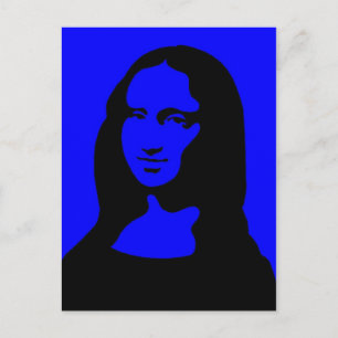 Colorful Mona Postcard