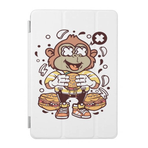 Colorful Monkey Lover iPad Smart Cover