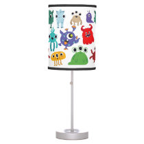 Colorful Monster Pattern Baby Boy Nursery lamp