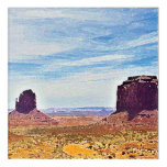 Colorful Monument Valley Acrylic Print