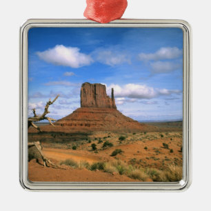 Colorful Monument Valley Mittens in Utah USA Metal Ornament