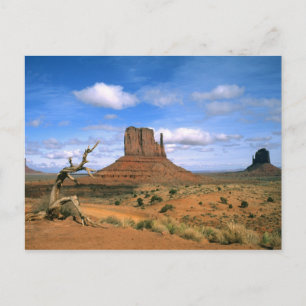 Colorful Monument Valley Mittens in Utah USA Postcard