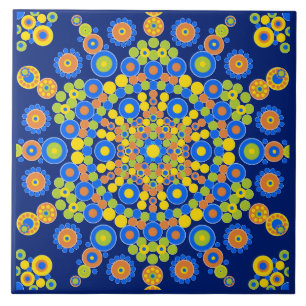 Colorful Moroccan Mosaic Ceramic Tile