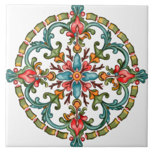 Colorful,Moroccan,mosaic, Ceramic Tile