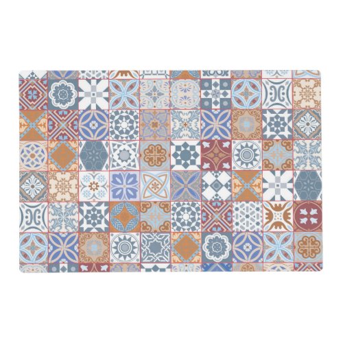 Colorful Moroccan tile Placemat