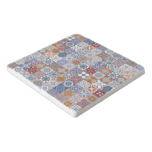 Colorful Moroccan tile Trivet