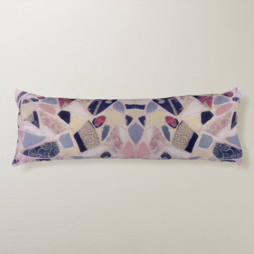 Colorful Mosaic Body Pillow