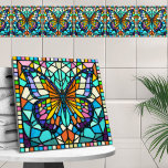 Colorful Mosaic Butterfly  Ceramic Tile<br><div class="desc">Colorful Mosaic Butterfly</div>