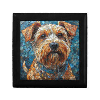 Colorful Mosaic Dog Gift Box