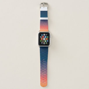 Colorful mosaic. Geometric hipster retro backgroun Apple Watch Band