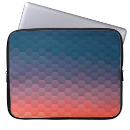 Colorful mosaic. Geometric hipster retro backgroun Laptop Sleeve