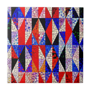 Colorful Mosaic Look Ceramic Tiles