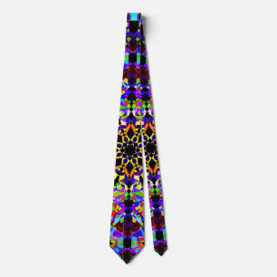Colorful Mosaic Neck Tie
