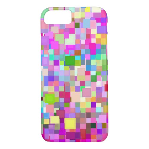 Colorful Mosaic Pattern 2 iPhone 87 Case