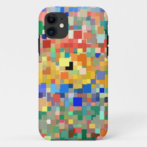 Colorful Mosaic Pattern 2 iPhone 11 Case