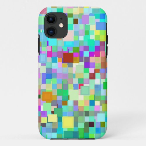 Colorful Mosaic Pattern 3 iPhone 11 Case