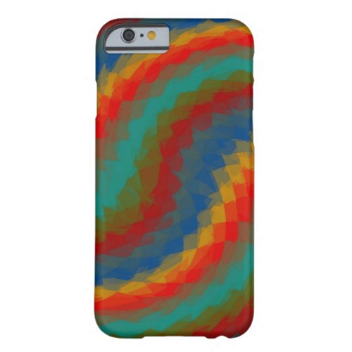 Colorful Mosaic Pattern Barely There iPhone 6 Case