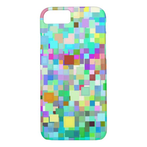 Colorful Mosaic Pattern iPhone 87 Case