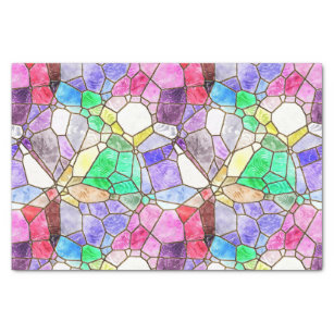 broken glass mosaic tile