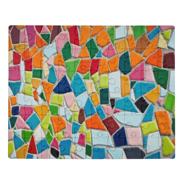 Colorful Mosaic Tiles Jigsaw Puzzle (Puzzle Horizontal)