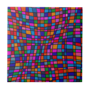 Colorful Mosaic Tiles Pattern