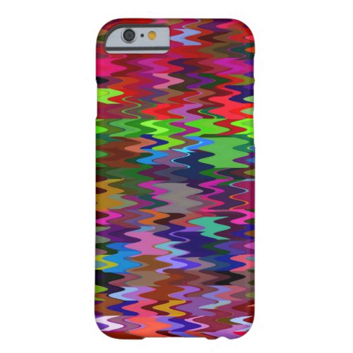 Colorful Mosaic Wave Pattern 2 Barely There iPhone 6 Case