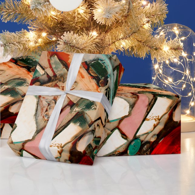 Colorful Mosaic Wrapping Paper (Holidays)