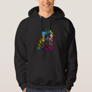 Colorful Motocross Dirt Bike Racing Biker Motorcyc Hoodie