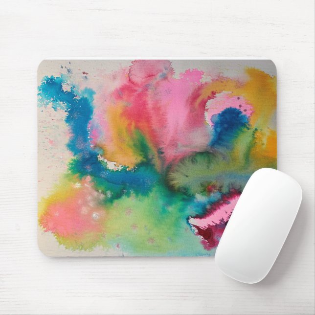 Colorful Mousepad (With Mouse)