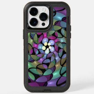 Colorful Movements Abstract Trippy Fractal Art OtterBox iPhone 14 Pro Max Case