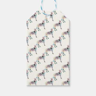 Colorful Mr Zebra Gift Tags