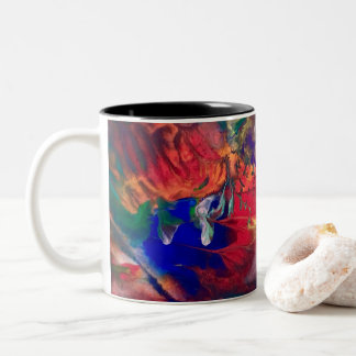 Colorful Mug Hippie Tie Dye Groovy Coffee Mug