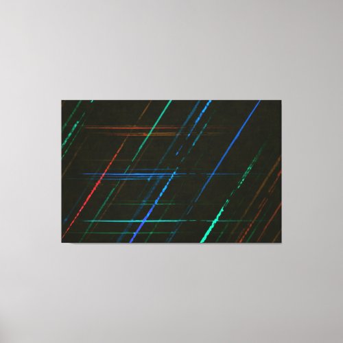 Colorful Multi color Laser Beam Abstract wall art