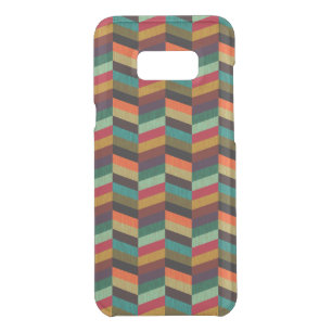Colorful Multi-Colored Herringbone Pattern Uncommon Samsung Galaxy S8+ Case