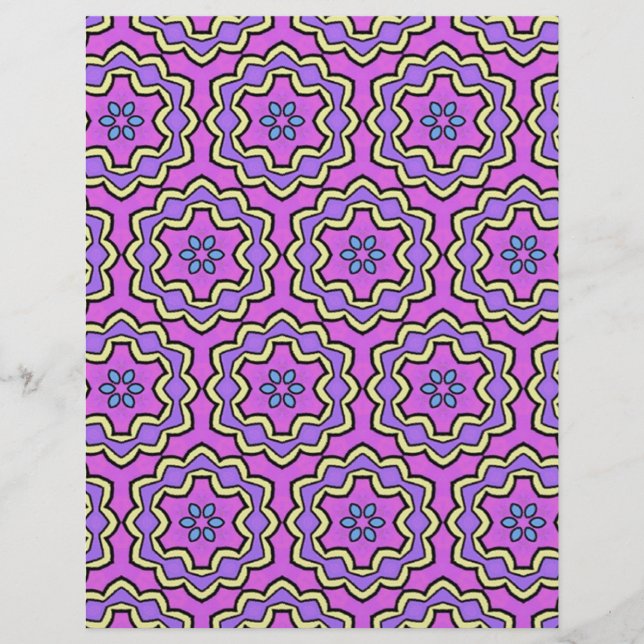 Colorful multicolor repeat patterns (Front)