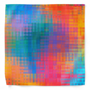 Colorful Multicolored Pattern Bandana