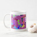 colorful multiverse in purple coffee mug