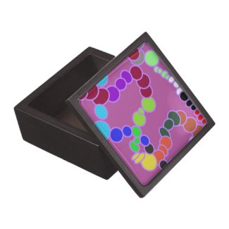 colorful multiverse in purple keepsake box