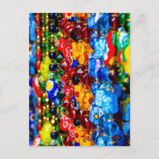 Colorful Murano Postcard