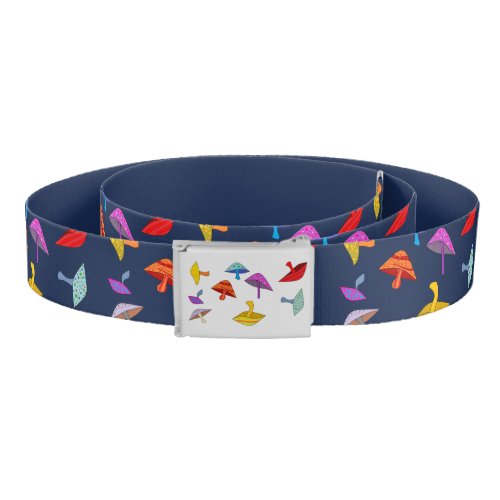 colorful mushroom belt