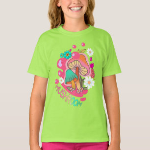 Colorful Mushroom Cute T-shirt