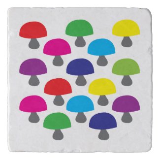 Colorful Mushroom Pattern