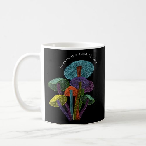 Colorful Mushrooms Of Fantasy Coffee Mug