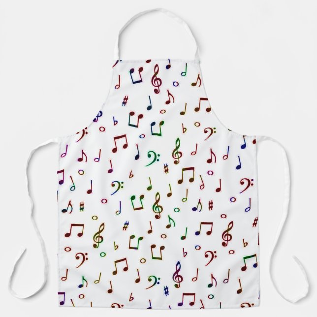 Colorful music apron (Front)
