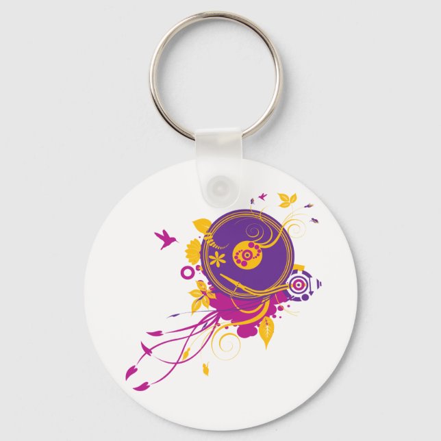 Colorful Music Keychain (Front)