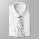 Colorful Music Note Pattern Musician Musical Neck Tie at Zazzle