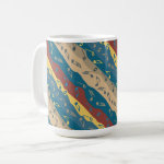 Colorful Music Note Stripes Mug