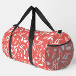 Colorful Music Notes Duffel Bag