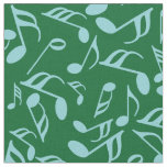 Colorful Music Notes  Fabric